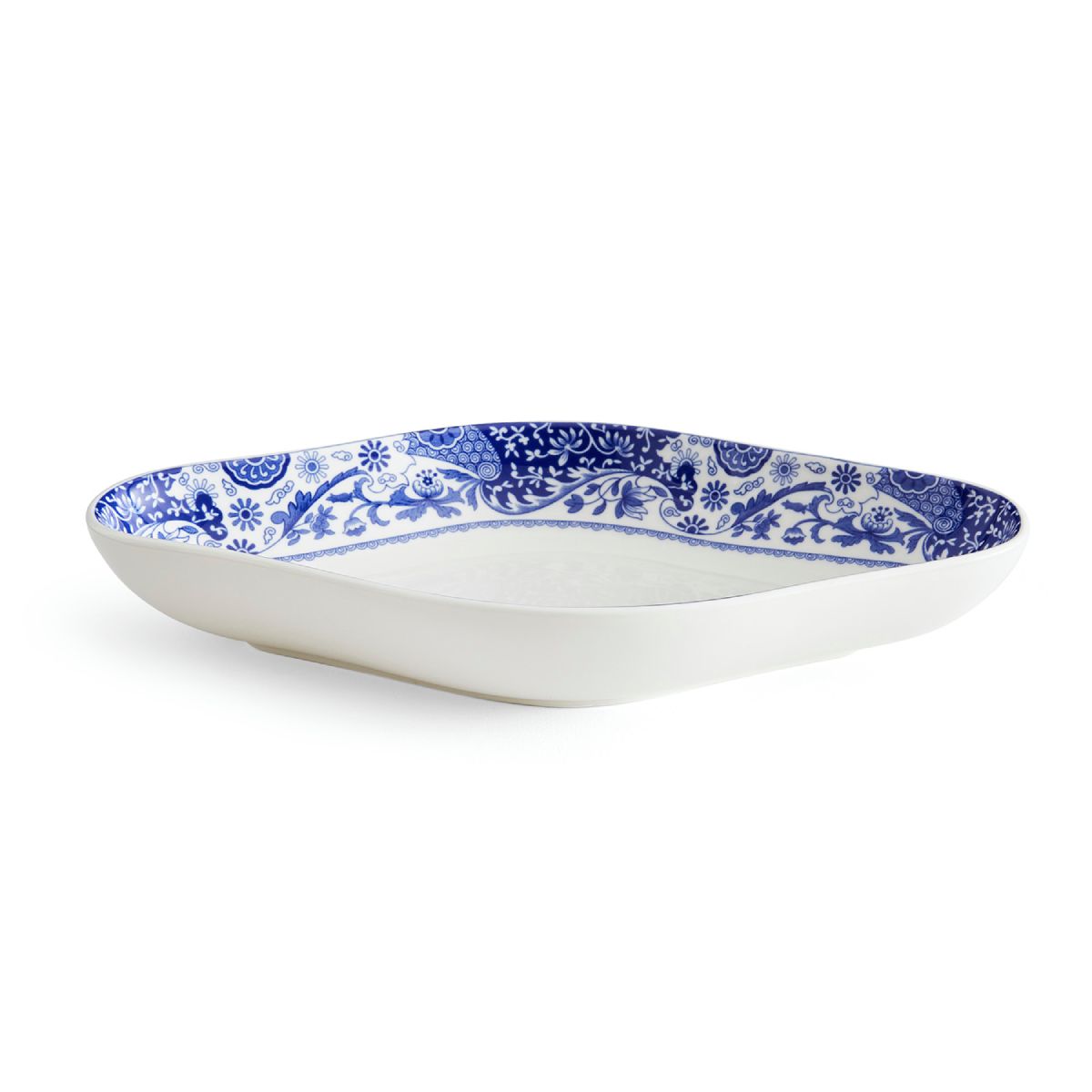 Blue Italian Brocato Diamond Dish  image number null